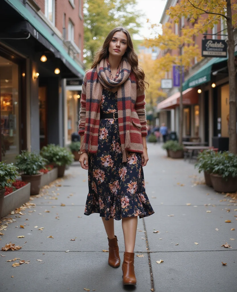 12 Portland Fashion Trends to Rock This November 36 What to Wear in Portland in November 12 Portland Fashion Trends to Rock This November - 6. Pattern Mixing 1
