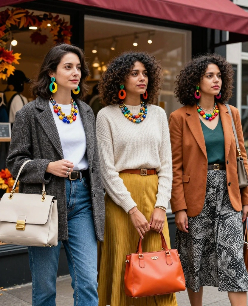 12 Portland Fashion Trends to Rock This November 57 What to Wear in Portland in November 12 Portland Fashion Trends to Rock This November - 9. Bold Accessories 1