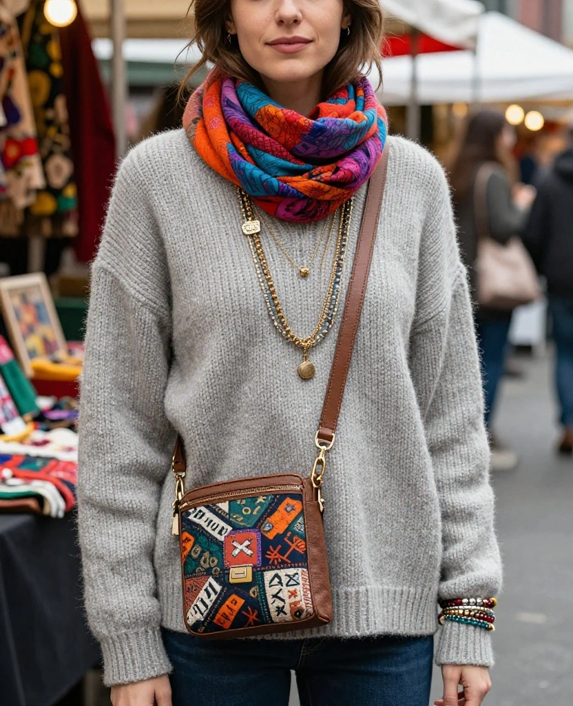 12 Seattle November Wardrobe Essentials You Can't Afford to Miss! 72 What to Wear in Seattle in November 12 Seattle November Wardrobe Essentials You Can't Afford to Miss! - 12. Layered Accessories 1