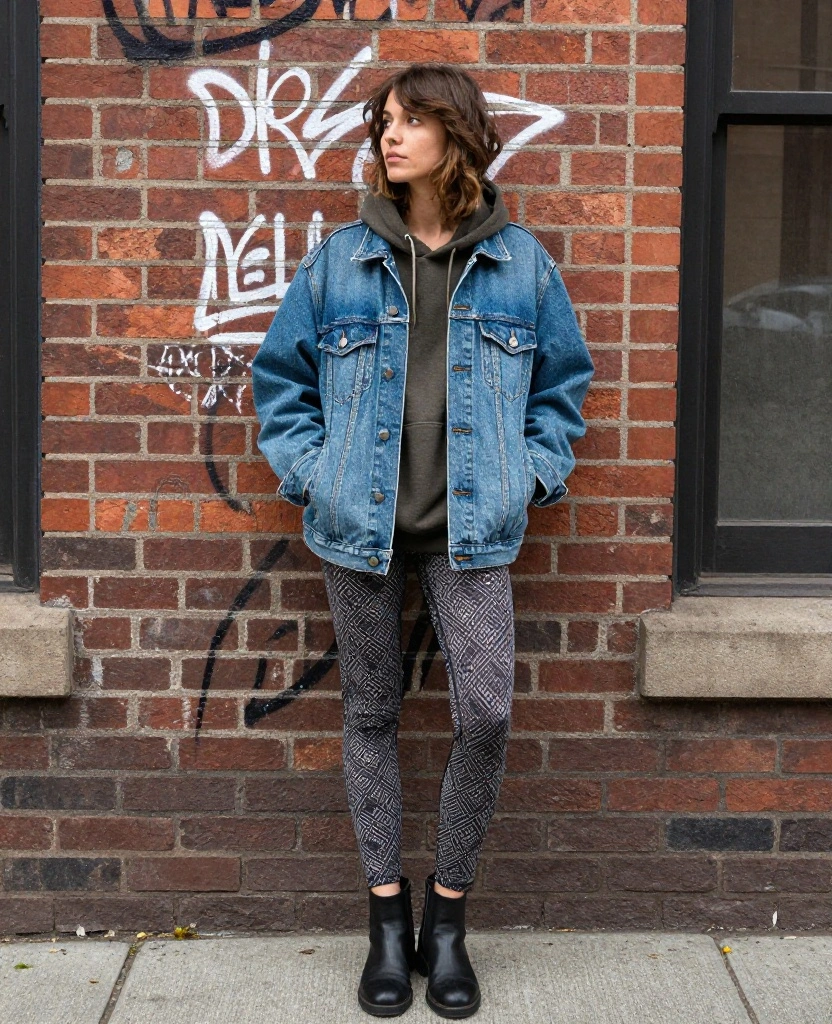 12 Seattle November Wardrobe Essentials You Can't Afford to Miss! 43 What to Wear in Seattle in November 12 Seattle November Wardrobe Essentials You Can't Afford to Miss! - 7. Classic Denim Jacket 1
