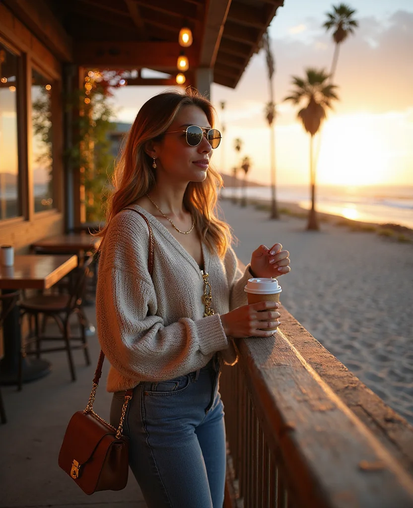 12 San Diego December Outfits That Are Cute, Comfy & Travel-Ready (Including #8!) 22 What should you wear in San Diego in December 12 Stylish Looks to Rock in San Diego This December (Including #8!) - 4. Comfy Knit Sweaters 1