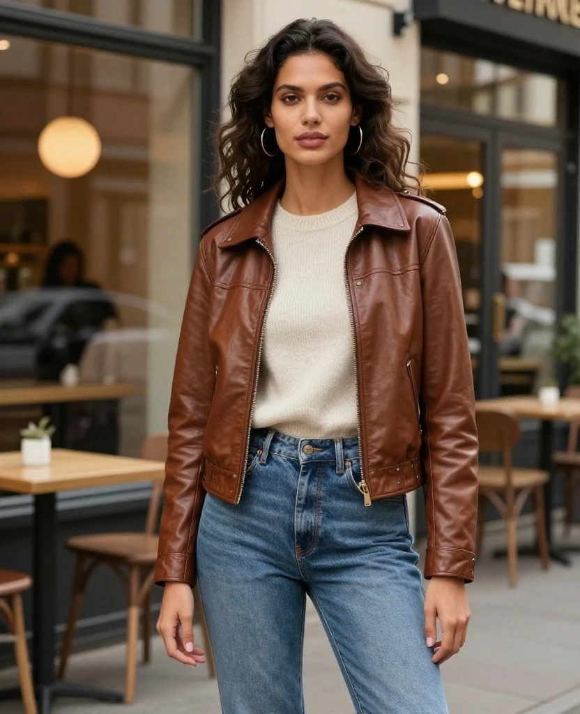 12 Trendy Berlin September Styles That Will Keep You Cozy & Chic (Check Out #5!) 66 What to Wear in Berlin in September 12 Trendy Berlin September Styles That Will Keep You Cozy & Chic (Check Out #5!) - 10. Leather Accents 1