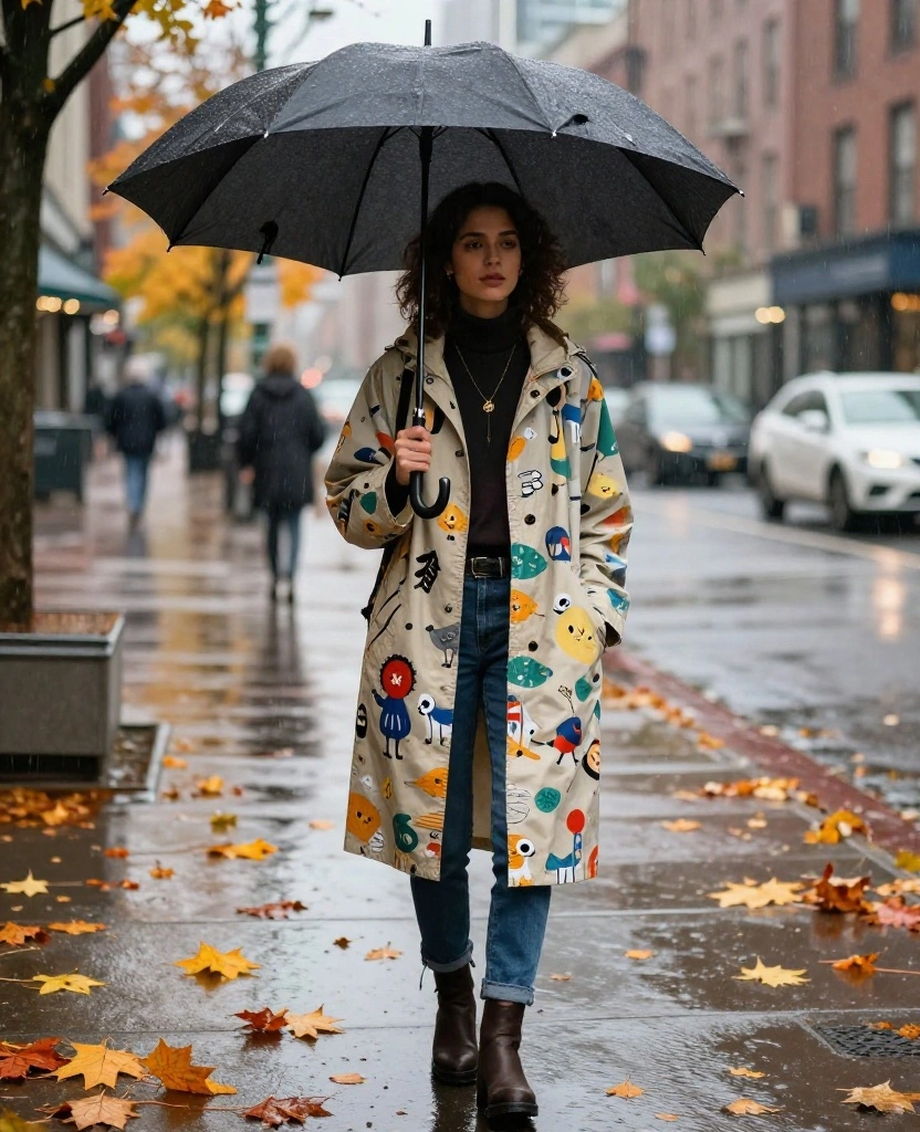 12 Trendy Looks for a Portland Adventure This October (Don't Miss #8!) 64 What to Wear in Portland in October 12 Trendy Looks for a Portland Adventure This October (Don't Miss #8!) - 10. Trendy Raincoats 1