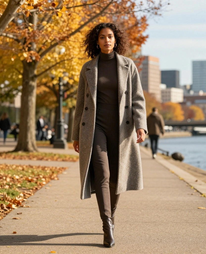 12 Trendy Looks for a Portland Adventure This October (Don't Miss #8!) 80 What to Wear in Portland in October 12 Trendy Looks for a Portland Adventure This October (Don't Miss #8!) - 12. Layering with Long Coats 1