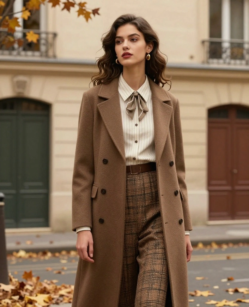 12 Trendy Outfits for a Stylish October in Paris (Warning: #7 Is a Showstopper!) 70 What to Wear in Paris in October 12 Trendy Outfits for a Stylish October in Paris (Warning: #7 Is a Showstopper!) - 10. Vintage-Inspired Ensembles 1