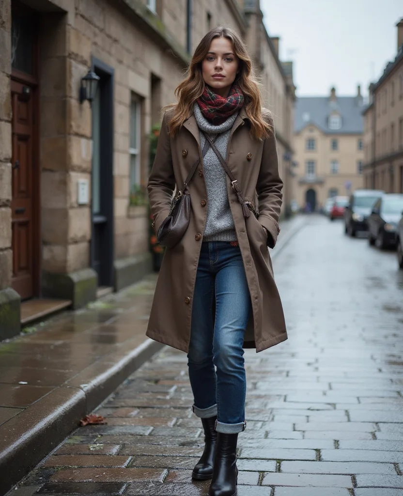 12 Trendy September Looks for Exploring Scotland (And How to Layer Like a Pro!) 8 What to Wear in Scotland in September 12 Trendy September Looks for Exploring Scotland (And How to Layer Like a Pro!) - 2. Stylish Rainwear 1