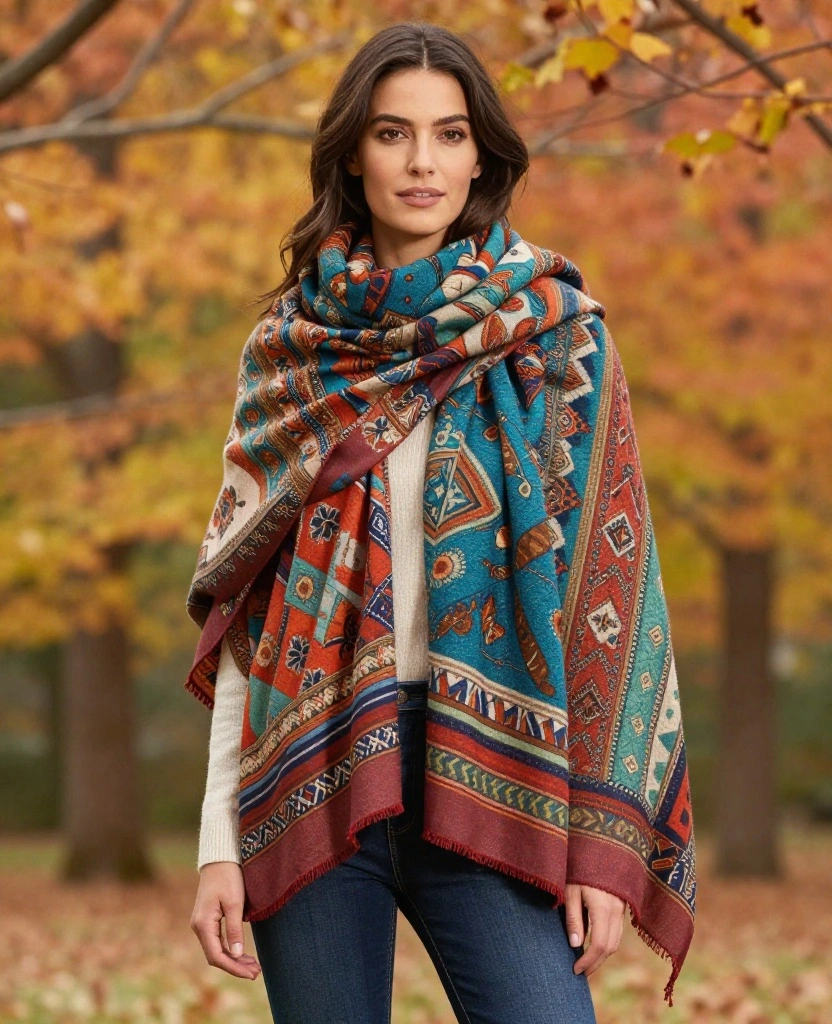 13 Casual Yet Chic Portland Outfits for September - Perfect for Any Occasion! 77 What to Wear in Portland in September 13 Casual Yet Chic Portland Outfits for September - Perfect for Any Occasion! - 13. Colorful Scarves for a Cozy Layer 1