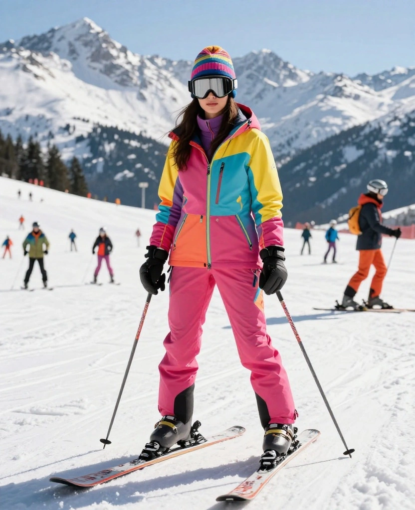 13 Essential Switzerland Winter Outfits That Will Keep You Stylish and Warm! 80 What to Wear in Switzerland in December 13 Essential Switzerland Winter Outfits That Will Keep You Stylish and Warm! - 12. Stylish Ski Attire for the Slopes 1