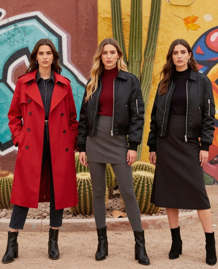 13 Fashion Hacks for the Perfect October Outfits in Phoenix (You’ll Want to Try #7!) 52 What to Wear in Phoenix in October 13 Fashion Hacks for the Perfect October Outfits in Phoenix (You’ll Want to Try #7!) - 8. Statement Outerwear 1