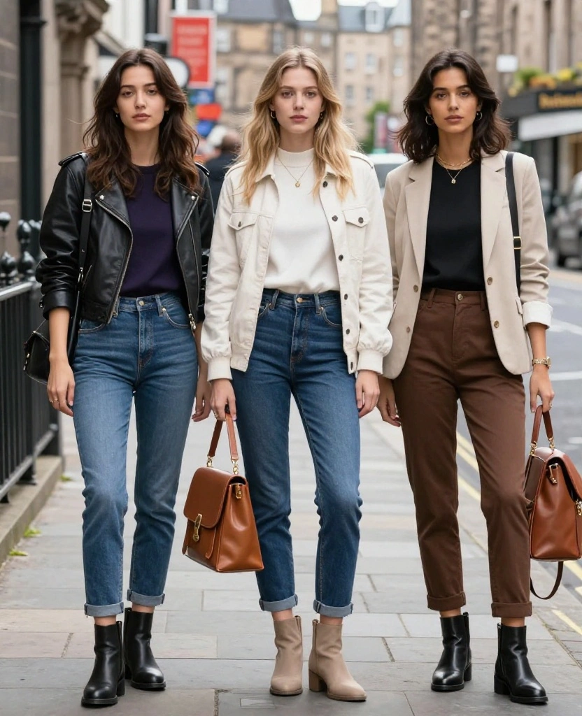 13 Ideal Outfits for Exploring Edinburgh in September (Check Out #5!) 66 What to Wear in Edinburgh in September 13 Ideal Outfits for Exploring Edinburgh in September (Check Out #5!) - 10. Stylish Jumpsuits for an Effortless Look 1