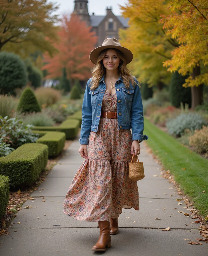 13 Ideal Outfits for Exploring Edinburgh in September (Check Out #5!) 22 What to Wear in Edinburgh in September 13 Ideal Outfits for Exploring Edinburgh in September (Check Out #5!) - 4. Effortless Boho Vibes for Park Strolls 1