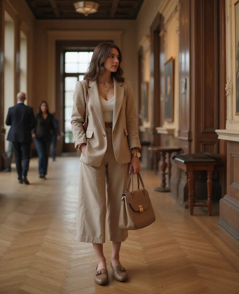 13 Ideal Outfits for Exploring Edinburgh in September (Check Out #5!) 45 What to Wear in Edinburgh in September 13 Ideal Outfits for Exploring Edinburgh in September (Check Out #5!) - 7. Smart Casual for Museum Visits 1