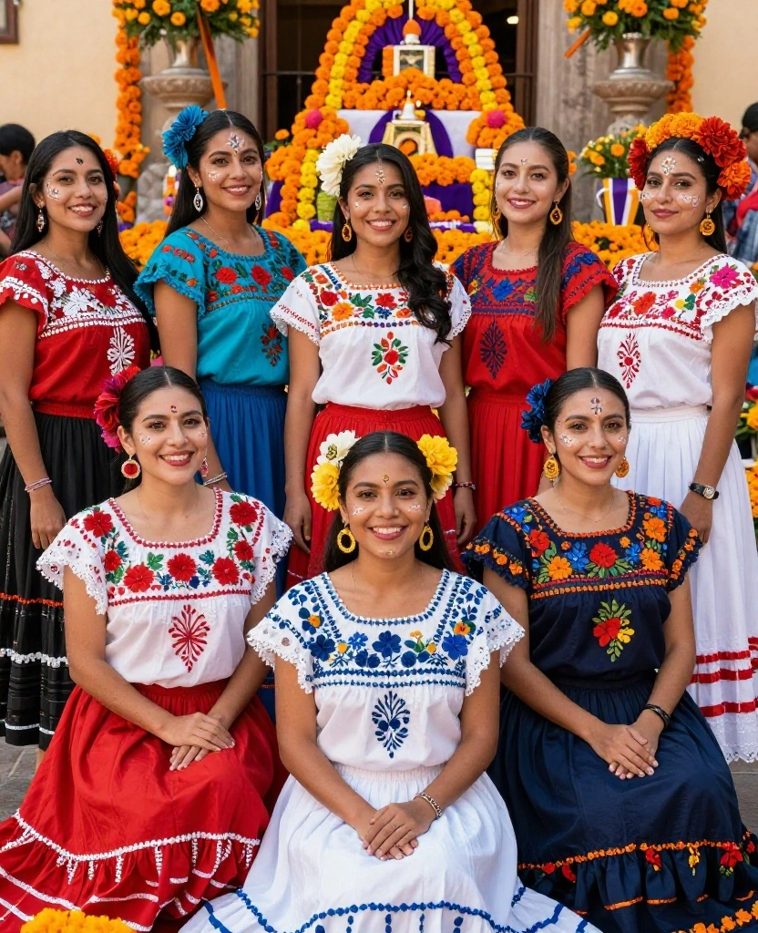 13 Must-Have Outfits for Experiencing Mexico in November (You'll Be the Envy!) 51 What to Wear in Mexico in November 13 Must-Have Outfits for Experiencing Mexico in November (You'll Be the Envy!) - 11. Cultural Event Attire for Festive Occasions 1