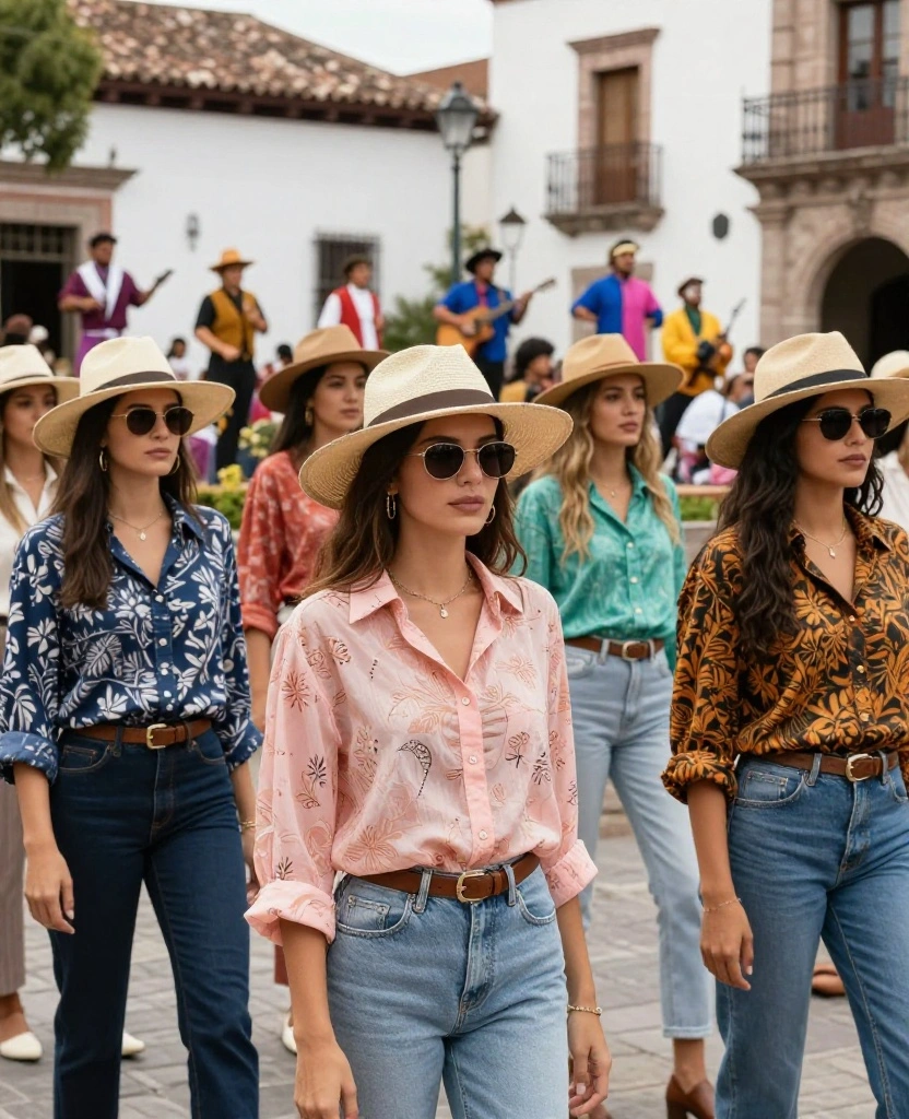 13 Must-Have Outfits for Experiencing Mexico in November (You'll Be the Envy!) 20 What to Wear in Mexico in November 13 Must-Have Outfits for Experiencing Mexico in November (You'll Be the Envy!) - 4. Breezy Button-Up Shirts for an Effortless Edge 1