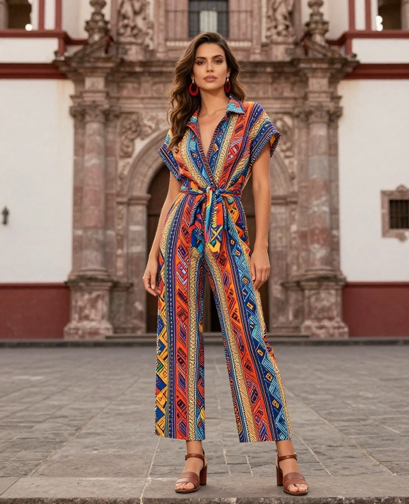 13 Must-Have Outfits for Experiencing Mexico in November (You'll Be the Envy!) 48 What to Wear in Mexico in November 13 Must-Have Outfits for Experiencing Mexico in November (You'll Be the Envy!) - 8. Casual Jumpsuits for Comfort and Style 1