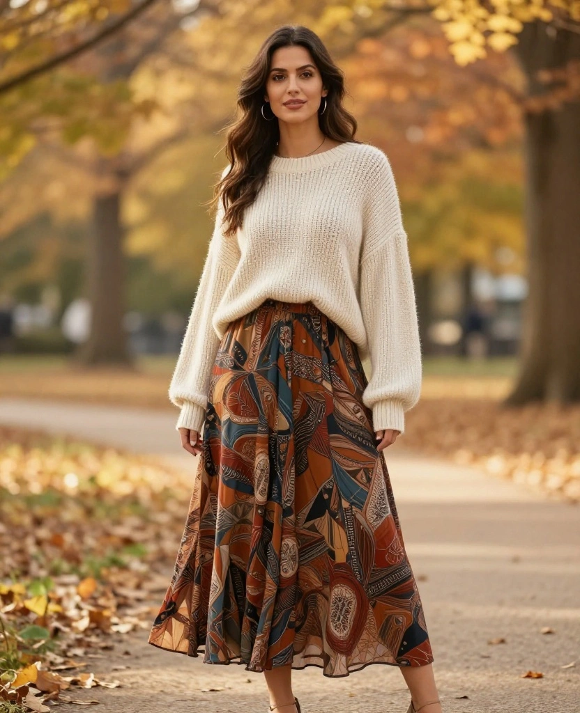 13 Stylish Chicago Autumn Outfits That’ll Turn Heads This November! 68 What to Wear in Chicago in November 13 Stylish Chicago Autumn Outfits That’ll Turn Heads This November! - 11. Modern Boho Vibes 1