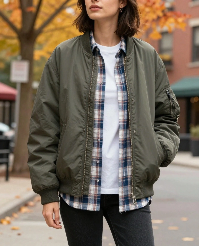 13 Stylish Chicago Autumn Outfits That’ll Turn Heads This November! 75 What to Wear in Chicago in November 13 Stylish Chicago Autumn Outfits That’ll Turn Heads This November! - 12. Layered Casual Looks 1