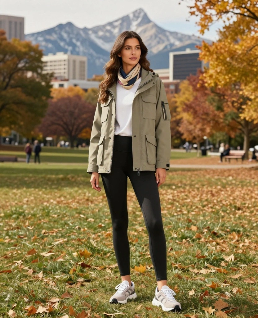13 Stylish Outfits to Rock in Denver This October (Pack These Essentials!) 22 What to Wear in Denver in October 13 Stylish Outfits to Rock in Denver This October (Pack These Essentials!) - 4. Trendy Utility Jackets 1