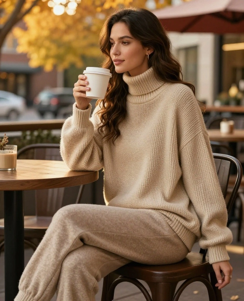 13 Stylish Outfits to Rock in Denver This October (Pack These Essentials!) 52 What to Wear in Denver in October 13 Stylish Outfits to Rock in Denver This October (Pack These Essentials!) - 8. Comfy Loungewear for Chilly Evenings 1