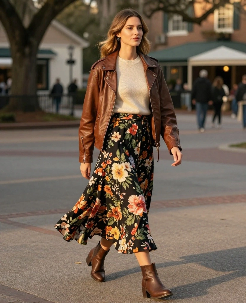 13 Travel-Ready Outfits for Savannah in October (Perfect for Any Adventure!) 52 What to Wear in Savannah in October 13 Travel-Ready Outfits for Savannah in October (Perfect for Any Adventure!) - 8. Trendy Maxi Skirts 1