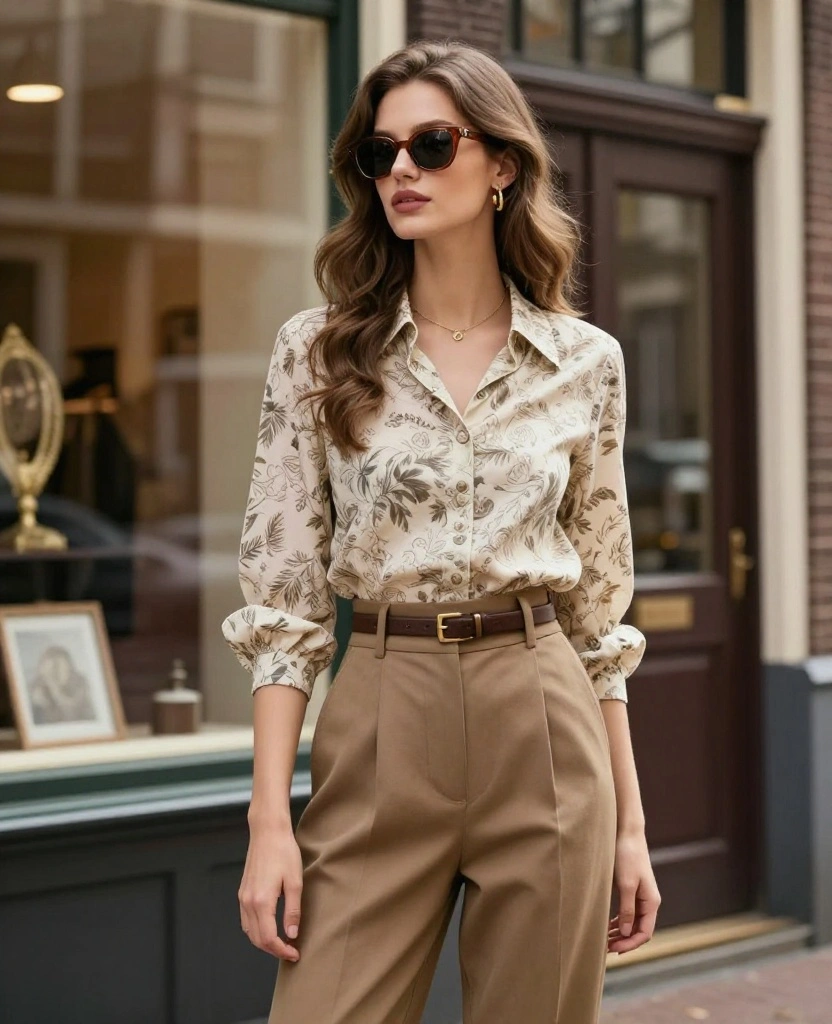 13 Trendy Outfit Ideas for Your Amsterdam Adventure This September! 25 what to wear in Amsterdam in September 13 Trendy Outfit Ideas for Your Amsterdam Adventure This September! - 5. Vintage-Inspired Pieces for a Unique Touch 1
