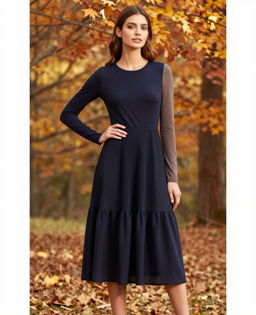 14 Chic October Fashion Ideas for California That Will Elevate Your Look (Hint: #9 Is a Game Changer!) 73 What to Wear in California in October 14 Chic October Fashion Ideas for California That Will Elevate Your Look (Hint: #9 Is a Game Changer!) - 11. Chic Layered Midi Dresses 1
