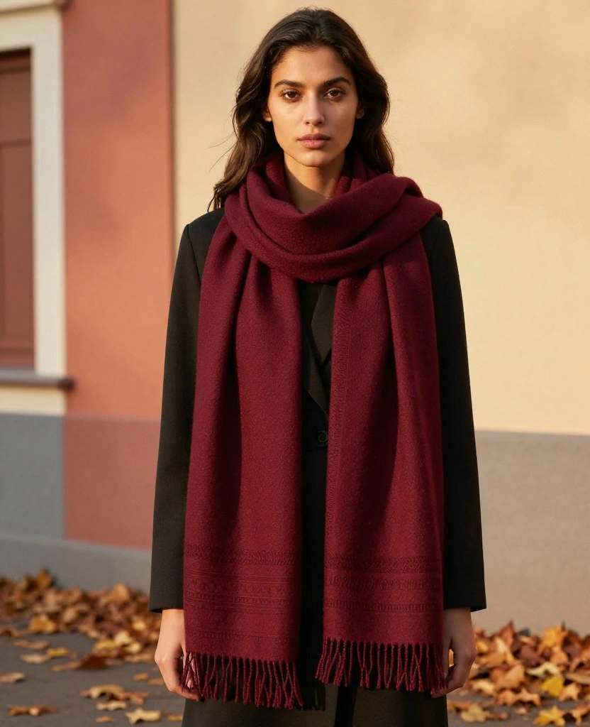 14 Chic October Fashion Ideas for California That Will Elevate Your Look (Hint: #9 Is a Game Changer!) 22 What to Wear in California in October 14 Chic October Fashion Ideas for California That Will Elevate Your Look (Hint: #9 Is a Game Changer!) - 4. Statement Scarves 1