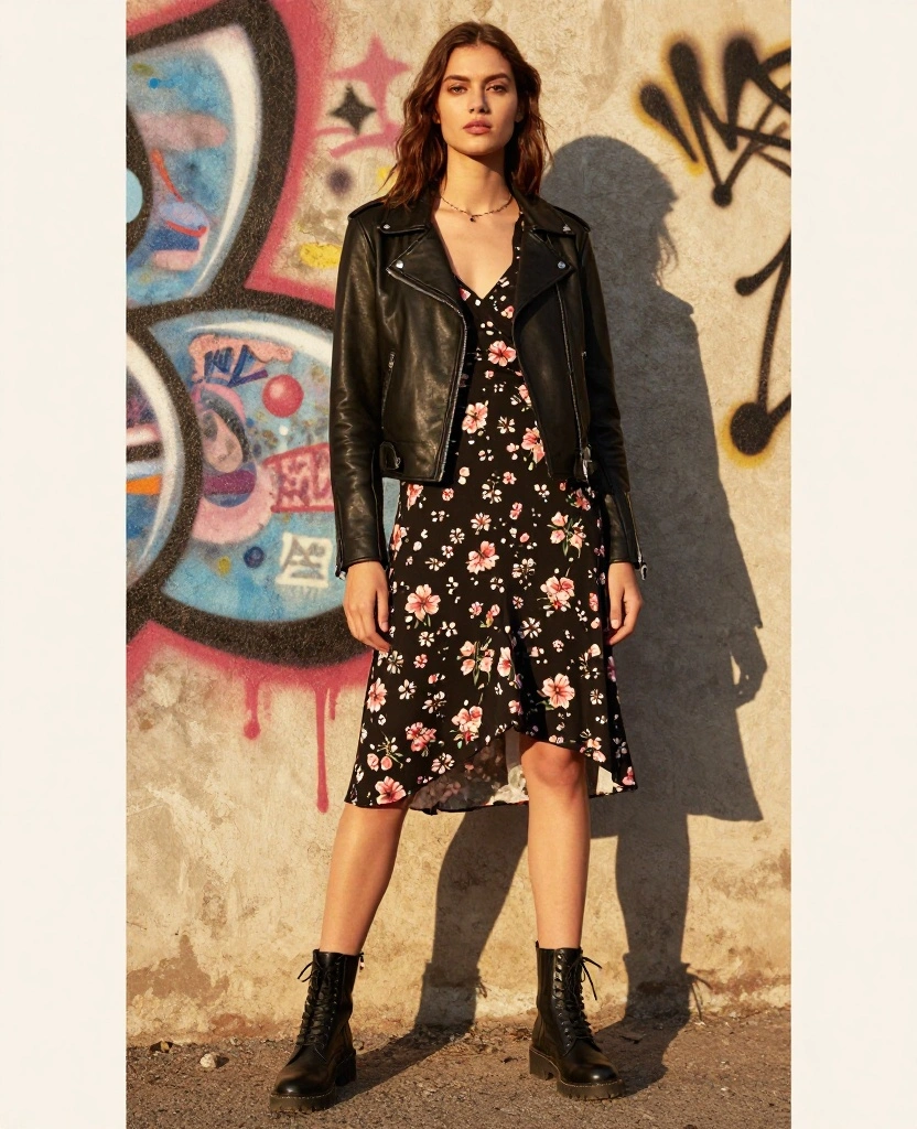 14 Chic October Fashion Ideas for California That Will Elevate Your Look (Hint: #9 Is a Game Changer!) 29 What to Wear in California in October 14 Chic October Fashion Ideas for California That Will Elevate Your Look (Hint: #9 Is a Game Changer!) - 5. Leather Jackets with Everything 1