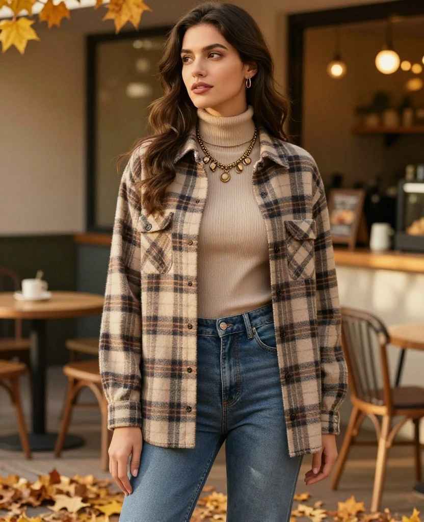14 Chic October Fashion Ideas for California That Will Elevate Your Look (Hint: #9 Is a Game Changer!) 59 What to Wear in California in October 14 Chic October Fashion Ideas for California That Will Elevate Your Look (Hint: #9 Is a Game Changer!) - 9. Layered Tops with Button-Downs 1