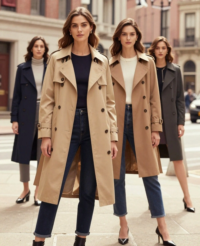 14 Chic and Comfortable Outfits for Exploring Boston in September (You'll Love #3!) 89 What to Wear in Boston in September 14 Chic and Comfortable Outfits for Exploring Boston in September (You'll Love #3!) - 13. Statement Outerwear with Simple Basics 1