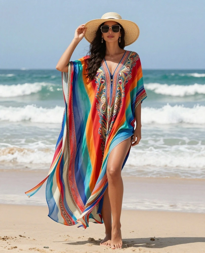 14 Trendy Looks for Thailand in September That Will Keep You Cool and Chic! 22 What to Wear in Thailand in September 14 Trendy Looks for Thailand in September That Will Keep You Cool and Chic! - 4. Breezy Kaftans 1