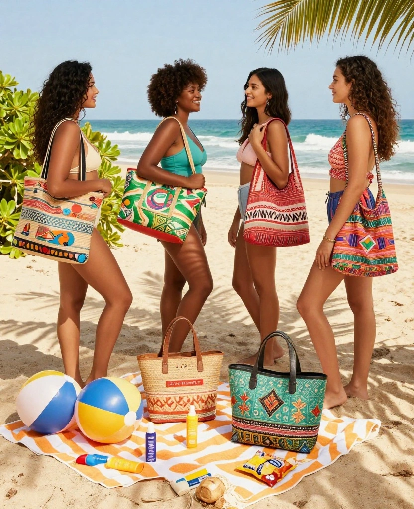 15 Beachy Looks for What to Wear in Mexico This September (You'll Love #8!) 52 What to Wear in Mexico in September 15 Beachy Looks for What to Wear in Mexico This September (You'll Love #8!) - 8. Stylish Beach Bags 1