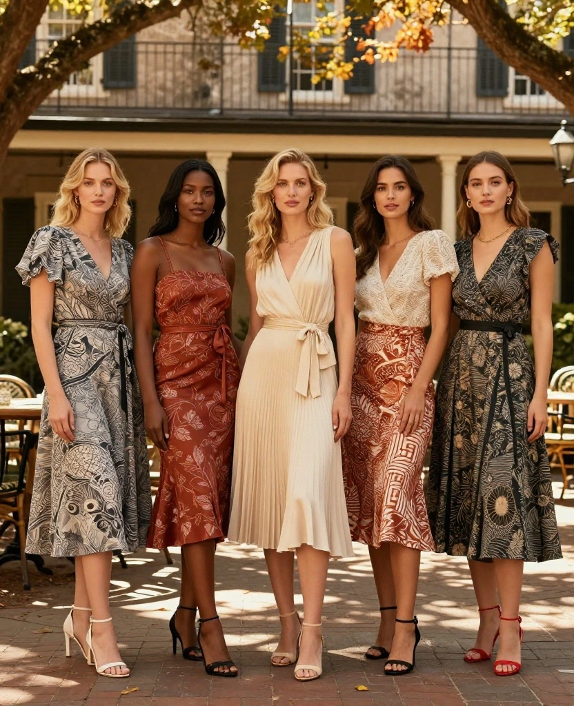 15 Chic Charleston Fall Attire Ideas That Are Perfect for October Adventures! 66 What to Wear in Charleston in October 15 Chic Charleston Fall Attire Ideas That Are Perfect for October Adventures! - 10. Perfectly Polished with Midi Skirts 1