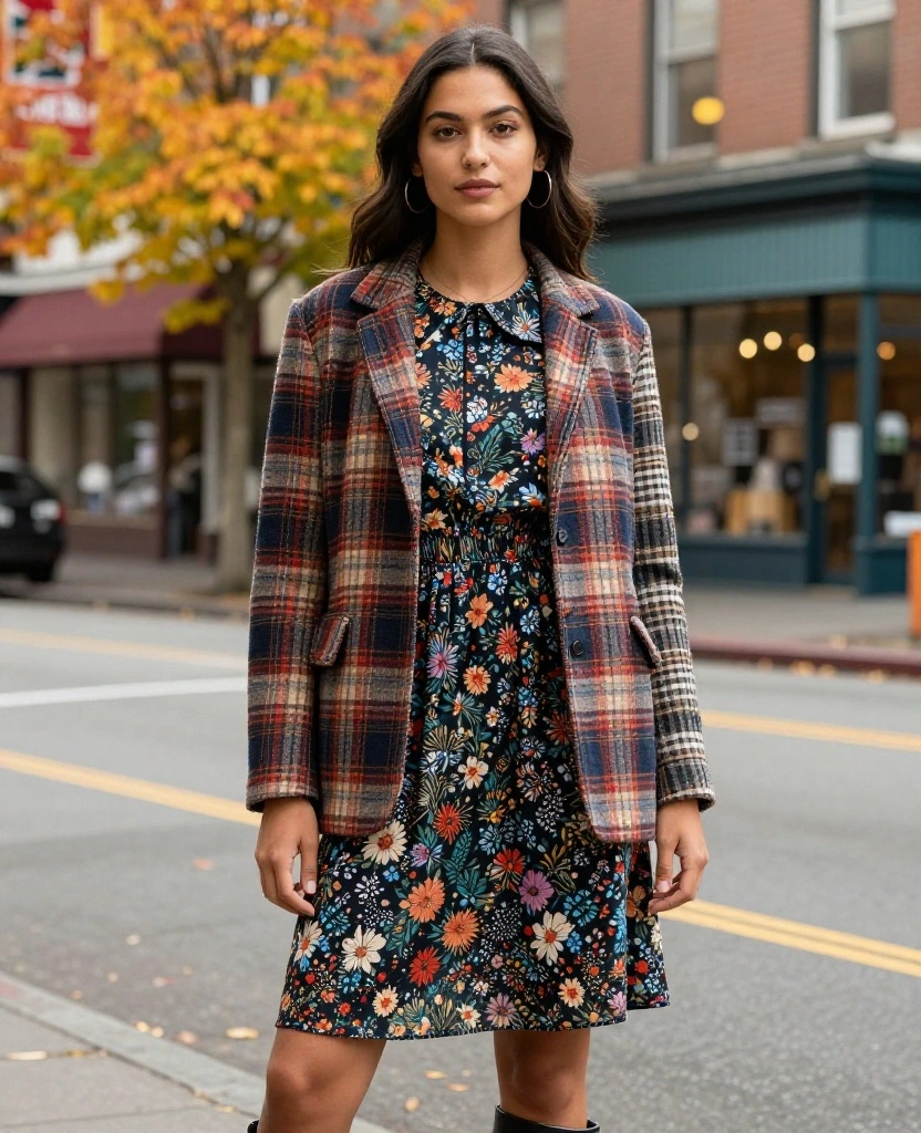 15 Essential Fashion Tips for an Unforgettable October in Seattle (Pack #4!) 80 What to Wear in Seattle in October 15 Essential Fashion Tips for an Unforgettable October in Seattle (Pack #4!) - 12. Play with Patterns 1