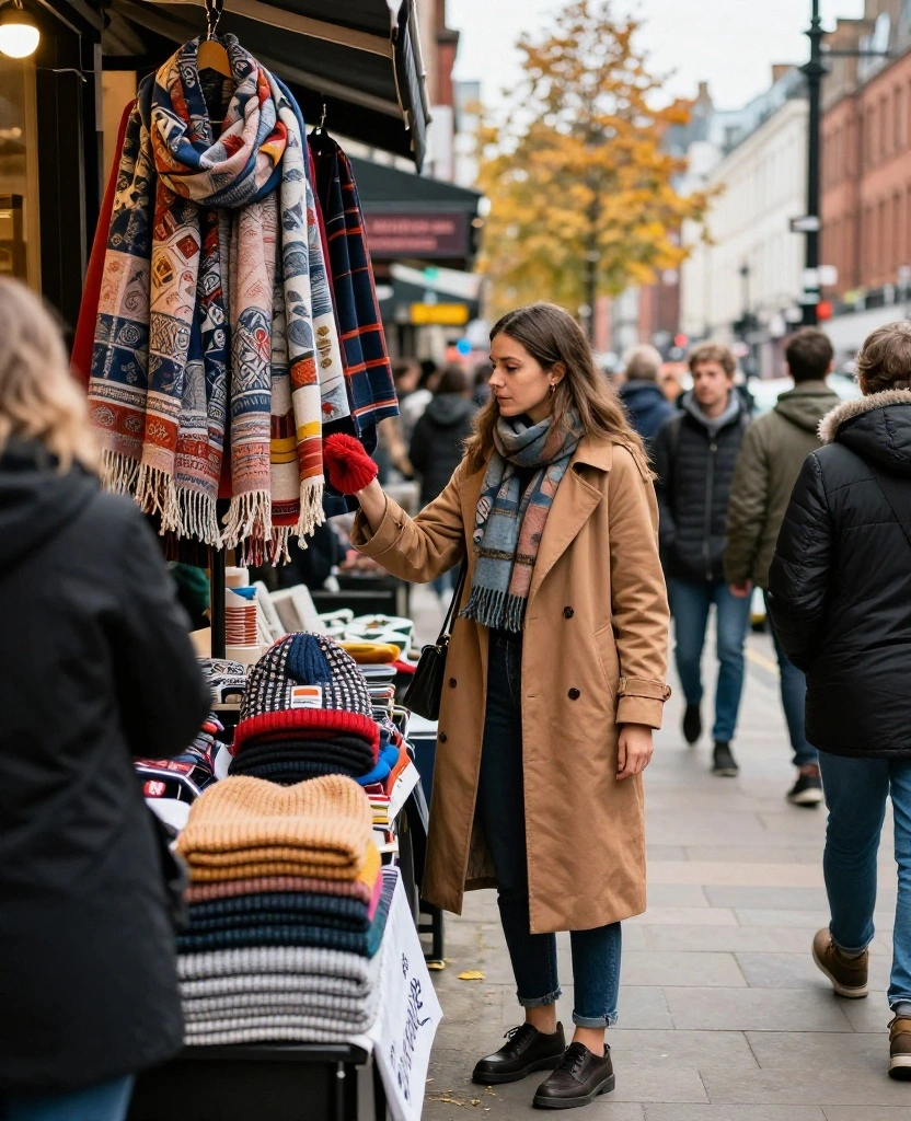 15 Essential Outfits for Your Manchester Trip in October (Pack Like a Pro!) 64 What to Wear in Manchester in October 15 Essential Outfits for Your Manchester Trip in October (Pack Like a Pro!) - 10. Chic Accessories: Scarves and Beanies 1
