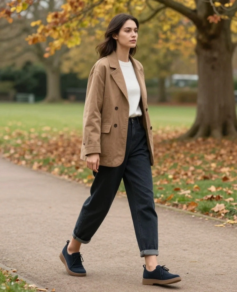 15 Essential Outfits for Your Manchester Trip in October (Pack Like a Pro!) 87 What to Wear in Manchester in October 15 Essential Outfits for Your Manchester Trip in October (Pack Like a Pro!) - 13. City Explorer: Comfortable Walking Shoes 1