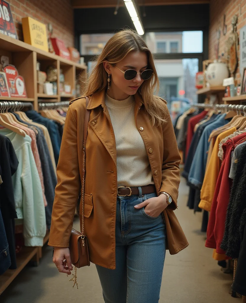 15 Essential Outfits for Your Manchester Trip in October (Pack Like a Pro!) 94 What to Wear in Manchester in October 15 Essential Outfits for Your Manchester Trip in October (Pack Like a Pro!) - 14. Vintage Finds: Thrifted Pieces for Unique Style 1