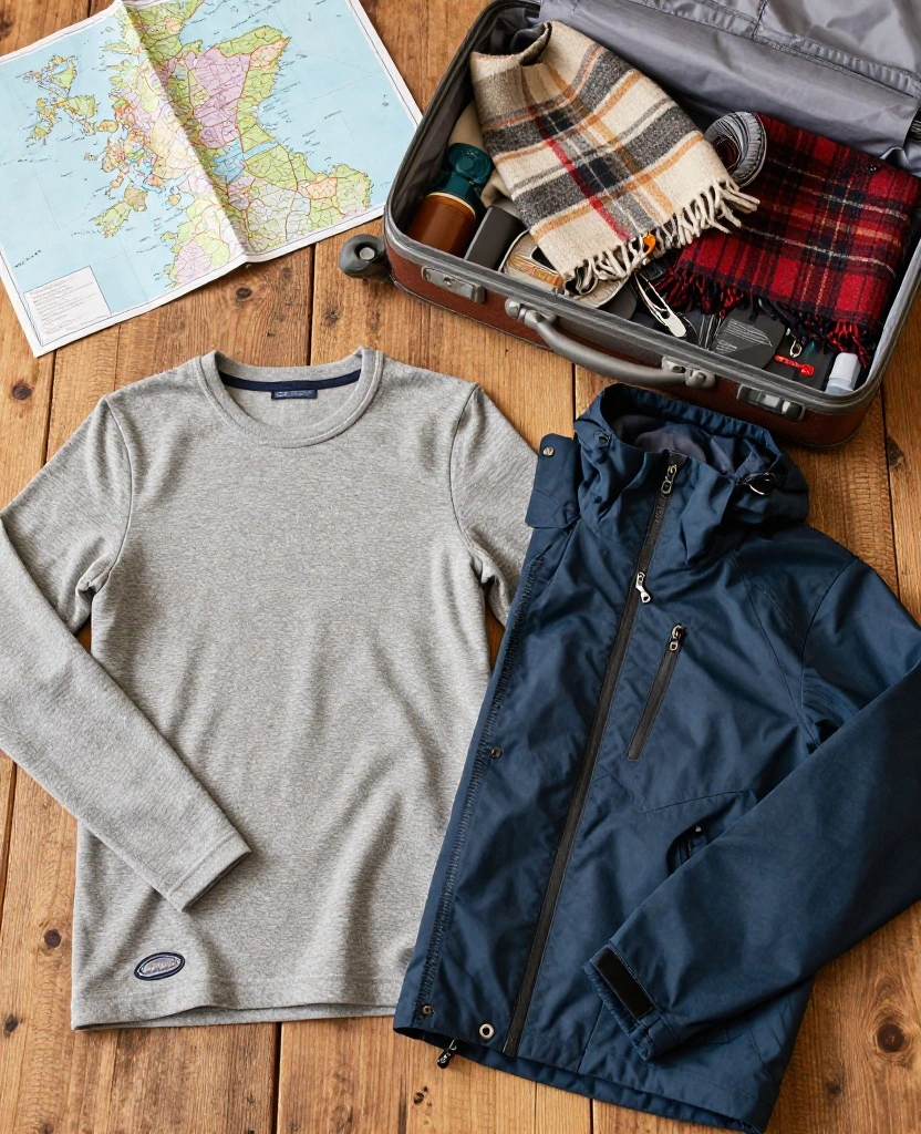 15 Essential Packing Tips for Scotland in December (Don't Leave Home Without #5!) 8 What to Wear in Scotland in December 15 Essential Packing Tips for Scotland in December (Don't Leave Home Without #5!) - 2. Layering is Key 1