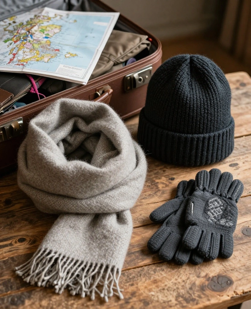 15 Essential Packing Tips for Scotland in December (Don't Leave Home Without #5!) 22 What to Wear in Scotland in December 15 Essential Packing Tips for Scotland in December (Don't Leave Home Without #5!) - 4. Cozy Accessories to Keep Warm 1
