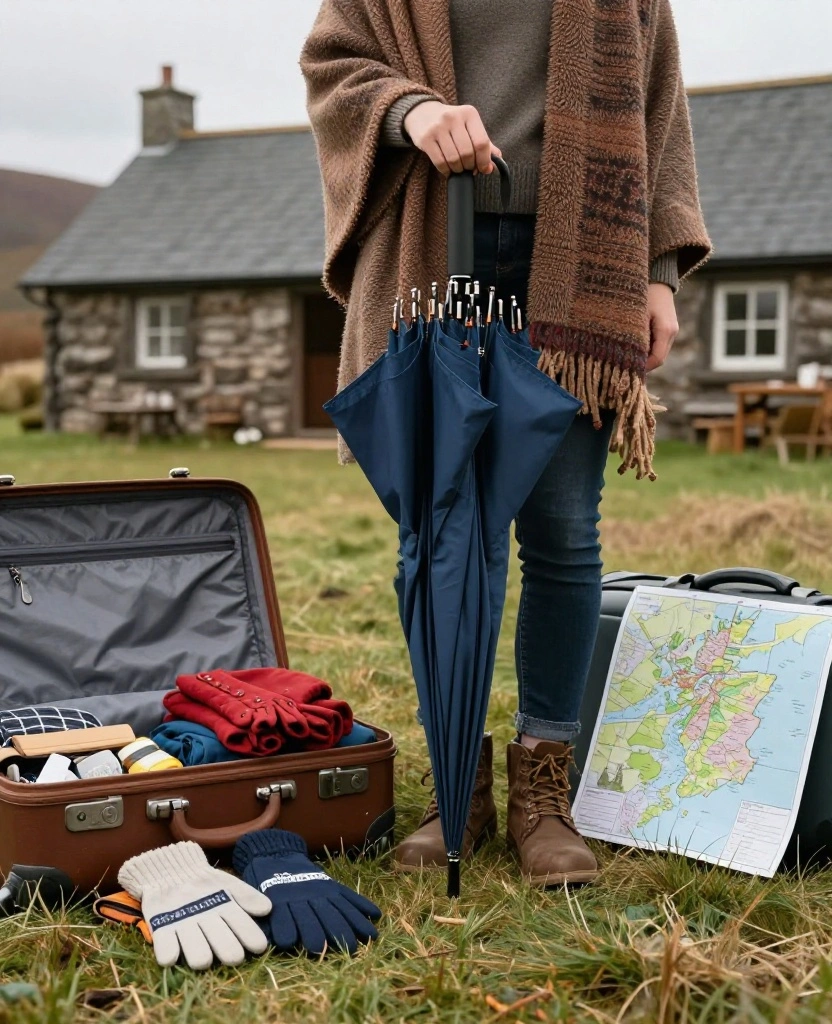 15 Essential Packing Tips for Scotland in December (Don't Leave Home Without #5!) 29 What to Wear in Scotland in December 15 Essential Packing Tips for Scotland in December (Don't Leave Home Without #5!) - 5. Don't Forget a Travel Umbrella 1