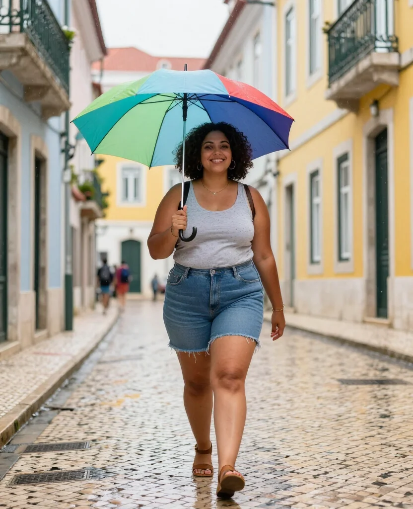 15 Essential Pieces to Pack for Lisbon in November (You Won't Believe #7!) 71 What to Wear in Lisbon in November 15 Essential Pieces to Pack for Lisbon in November (You Won't Believe #7!) - 11. Lightweight Travel Umbrella 1