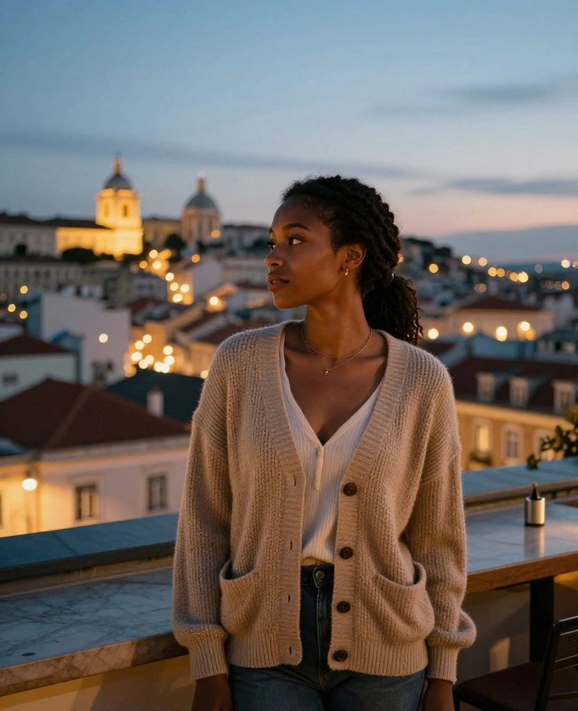 15 Essential Pieces to Pack for Lisbon in November (You Won't Believe #7!) 74 What to Wear in Lisbon in November 15 Essential Pieces to Pack for Lisbon in November (You Won't Believe #7!) - 12. Warm Layers for Evenings 1