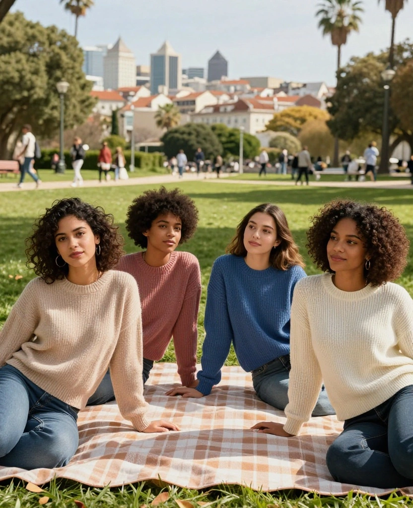 15 Essential Pieces to Pack for Lisbon in November (You Won't Believe #7!) 6 What to Wear in Lisbon in November 15 Essential Pieces to Pack for Lisbon in November (You Won't Believe #7!) - 2. Layering Sweaters 1