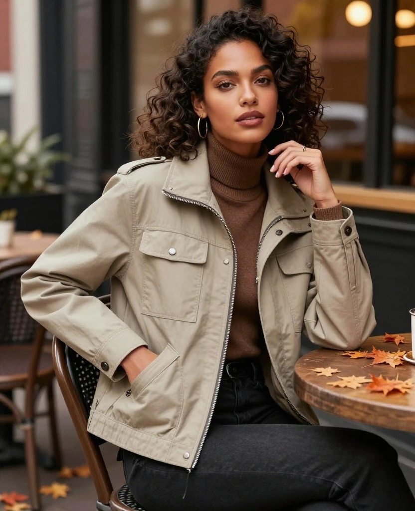 15 Fall Fashion Must-Haves for Boston in October (You Won't Believe #7!) 96 What to Wear in Boston in October 15 Fall Fashion Must-Haves for Boston in October (You Won't Believe #7!) - 14. Utility Jackets 1