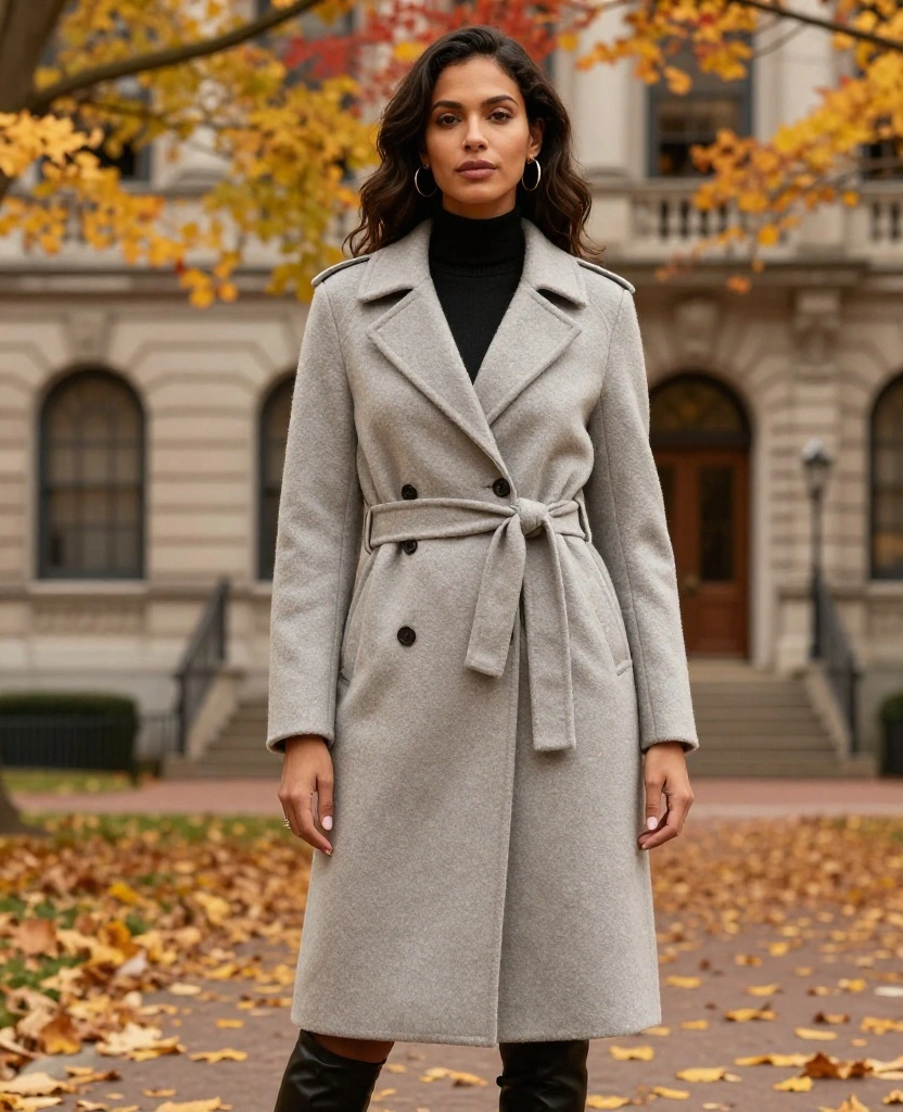 15 Fall Fashion Must-Haves for Boston in October (You Won't Believe #7!) 22 What to Wear in Boston in October 15 Fall Fashion Must-Haves for Boston in October (You Won't Believe #7!) - 4. Tailored Coats 1