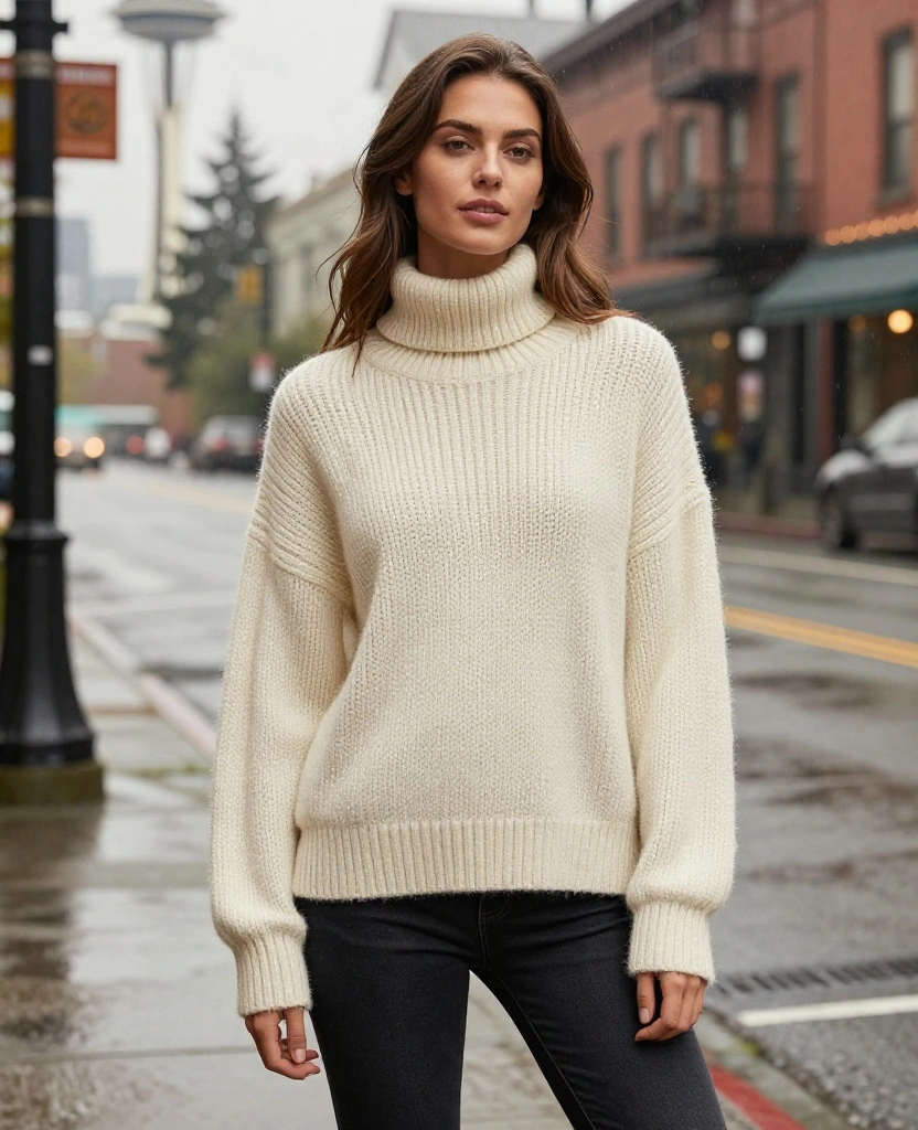 15 Must-Have Pieces for Your Seattle Winter Wardrobe This December 1 What to Wear in Seattle in December 15 Must-Have Pieces for Your Seattle Winter Wardrobe This December - 1. Cozy Oversized Sweaters 1