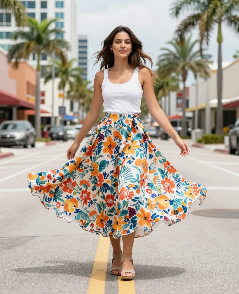 15 October Fashion Tips for Orlando: Dress to Impress While You Explore! 39 What to Wear in Orlando in October 15 October Fashion Tips for Orlando: Dress to Impress While You Explore! - 7. Flowy Skirts for a Feminine Touch 1