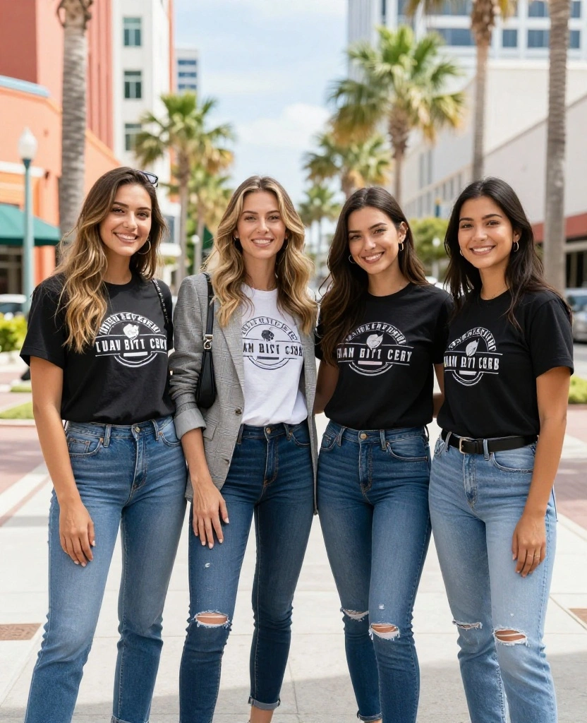 15 Stylish Looks for October in Tampa That Are Perfect for the Weather! 50 What to Wear in Tampa in October 15 Stylish Looks for October in Tampa That Are Perfect for the Weather! - 8. Stylish Blazer with a T-Shirt 1