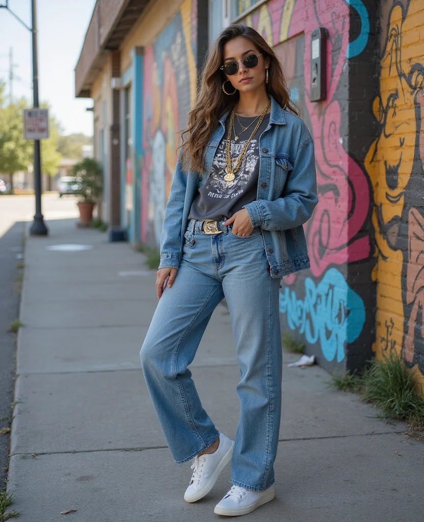 15 Stylish November Looks to Rock in Orlando (Wait Until You See #12!) 27 What to Wear in Orlando in November 15 Stylish November Looks to Rock in Orlando (Wait Until You See #12!) - 5. Graphic Tees with Layered Accessories 1