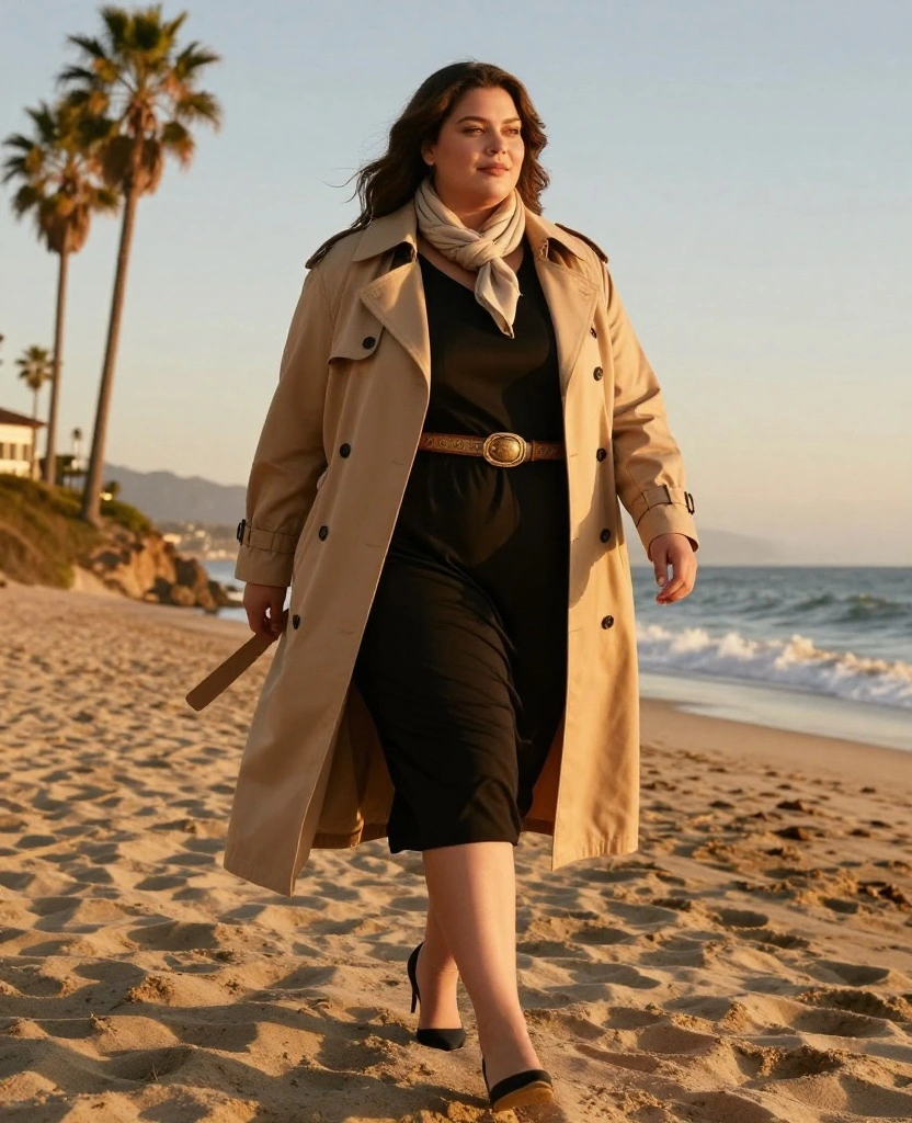 15 Stylish Outfits for Your California Trip This October (You Won't Believe #7!) 71 What to Wear in California in October 15 Stylish Outfits for Your California Trip This October (You Won't Believe #7!) - 11. Timeless Style with a Trench Coat 1